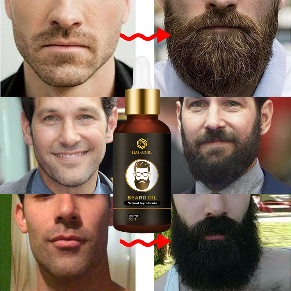 Haircube Natural Men Beard Growth Oil Products Hair Loss Treatment  Conditioner Groomed Fast Beard Growth Enhancer Maintenance – Lemadar  International